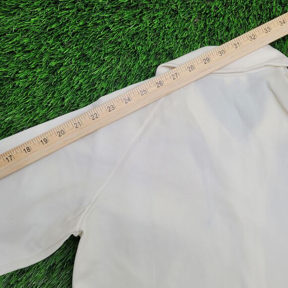 Vintage 80s Track Jacket Womens Medium 21x24 Connecticut USA - Picture 3 of 13